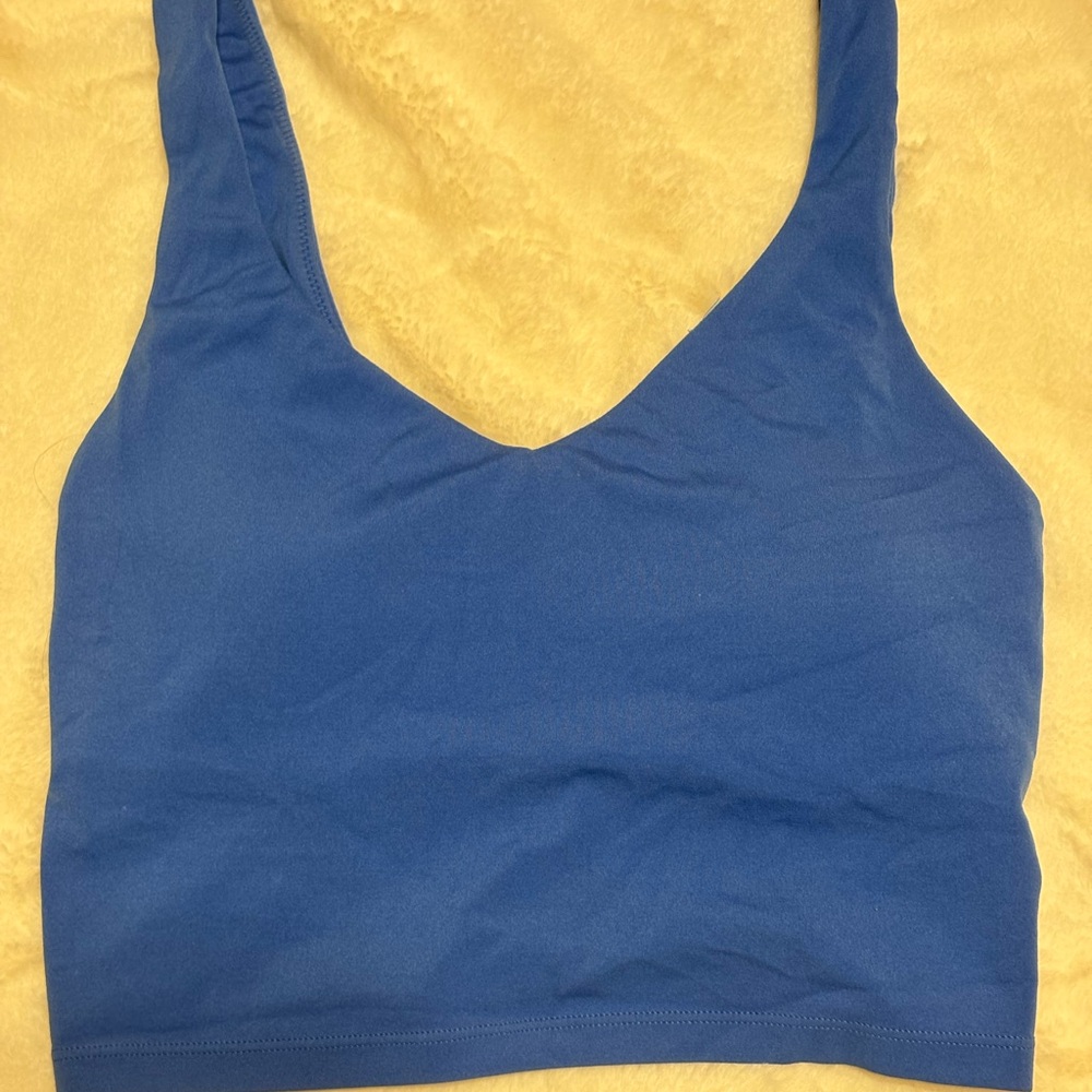 Arie Align Women’s Tank Top Royal Blue Size S gently worn